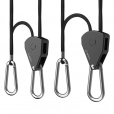 AC Infinity - Heavy duty adjustable rope clip hanger - one pair